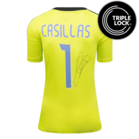 Icons Iker Casillas gesigneerd Real Madrid CF shirt 2024-25