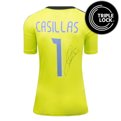 Iker Casillas gesigneerd Real Madrid CF shirt 2024-25