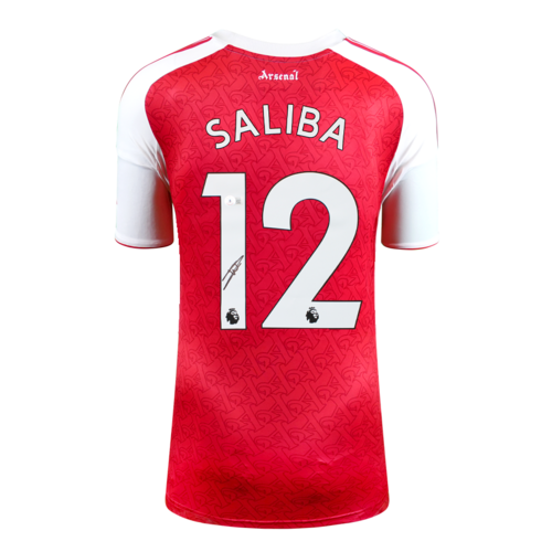 Icons William Saliba gesigneerd Arsenal shirt 2025-26