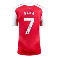 Icons Bukayo Saka gesigneerd Arsenal shirt 2025-26