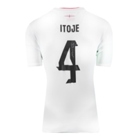 Icons Maro Itoje gesigneerd Engeland shirt 2025