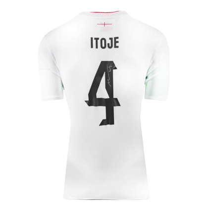 Maro Itoje gesigneerd Engeland shirt 2025