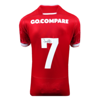 Icons Sam Warburton gesigneerd Wales shirt 2024