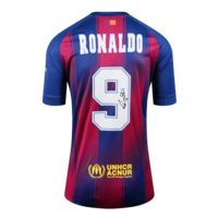 Icons Ronaldo gesigneerd FC Barcelona shirt 2025-26