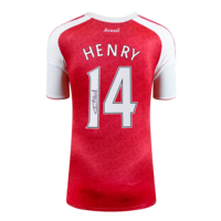 Icons Thierry Henry gesigneerd Arsenal shirt 2025-26