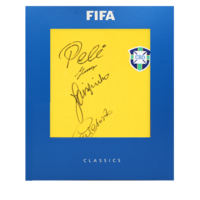 Icons Multi-gesigneerd Brazilië shirt 1970