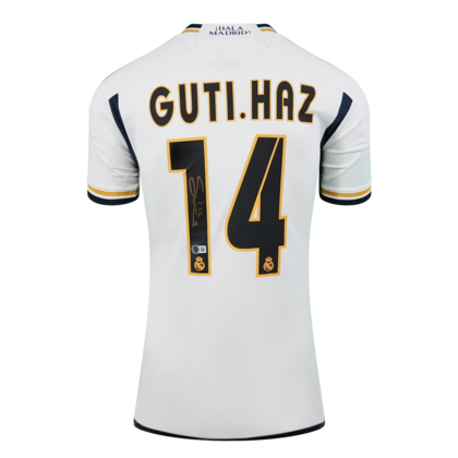 Guti Hernandez gesigneerd Real Madrid CF shirt 2023-24
