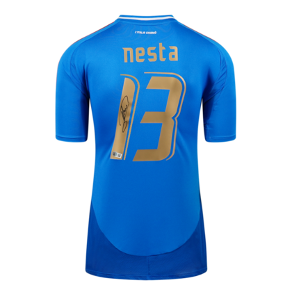 Alessandro Nesta gesigneerd Italië shirt 2024-25