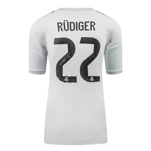 Icons Antonio Rudiger gesigneerd Real Madrid CF shirt 2025-26