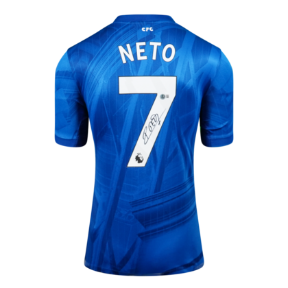 Pedro Neto gesigneerd Chelsea shirt 2025-26