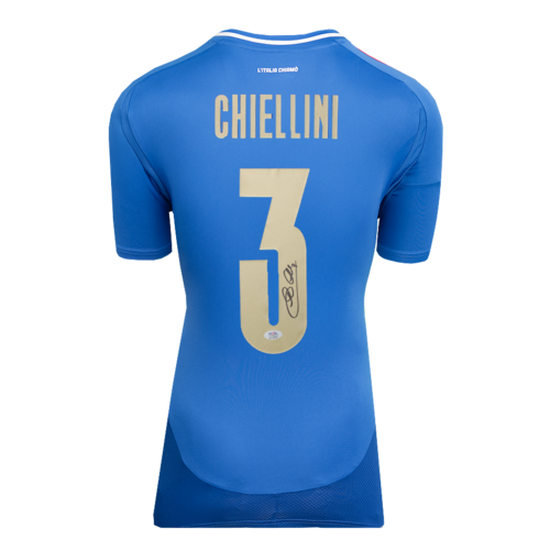 Icons Giorgio Chiellini gesigneerd Italië shirt 2024-25