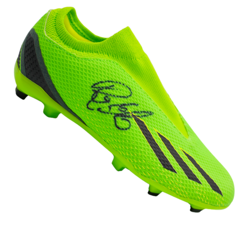 Icons Raphinha gesigneerde voetbalschoen