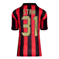 Icons Jaap Stam gesigneerd AC Milan shirt