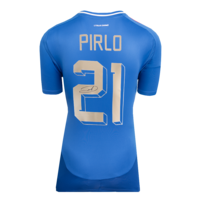 Icons Andrea Pirlo gesigneerd Italië shirt 2024-25