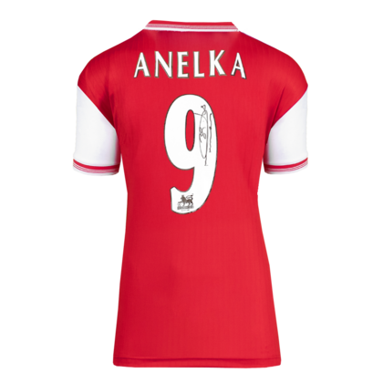 Nicolas Anelka gesigneerd Arsenal shirt