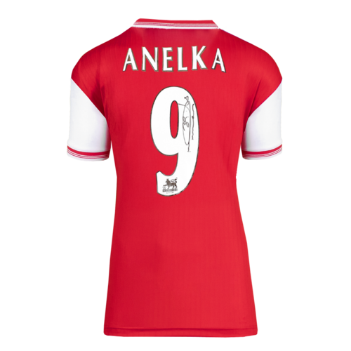 Icons Nicolas Anelka gesigneerd Arsenal shirt