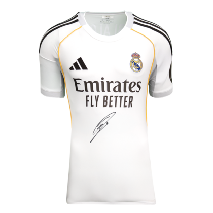 Federico Valverde gesigneerd Real Madrid CF shirt 2025-26