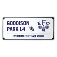 Icons Duncan Ferguson gesigneerd Everton memorabilia