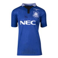 Icons Duncan Ferguson gesigneerd Everton shirt 1995