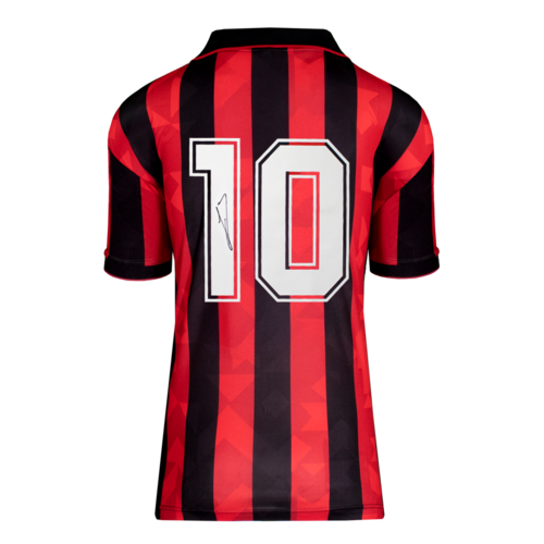 Icons Ruud Gullit gesigneerd AC Milan shirt 1994