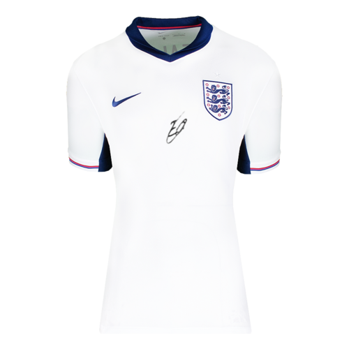 Icons Ethan Nwaneri  gesigneerd Engeland shirt 2024