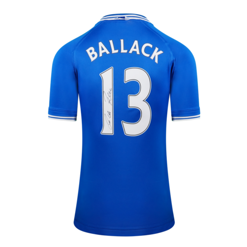 Icons Michael Ballack gesigneerd Chelsea shirt