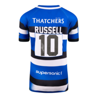 Icons Finn Russell gesigneerd Bath Rugby shirt 2025