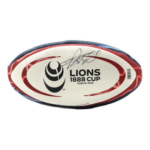 Icons Finn Russell gesigneerde British & Irish Lions bal