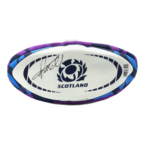 Icons Finn Russell gesigneerde Scotland bal