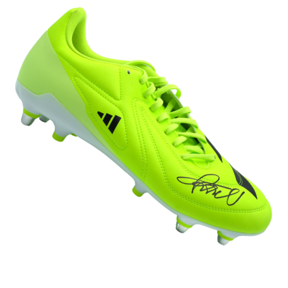 Finn Russell gesigneerde voetbalschoen