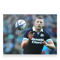 Icons Finn Russell gesigneerde Scotland foto