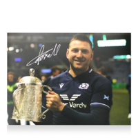Icons Finn Russell gesigneerde Scotland foto