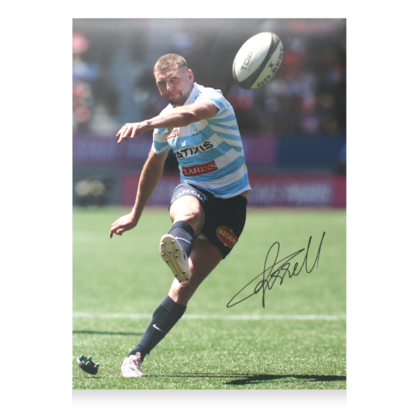 Finn Russell gesigneerde Racing foto