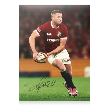 Finn Russell gesigneerde British & Irish Lions foto