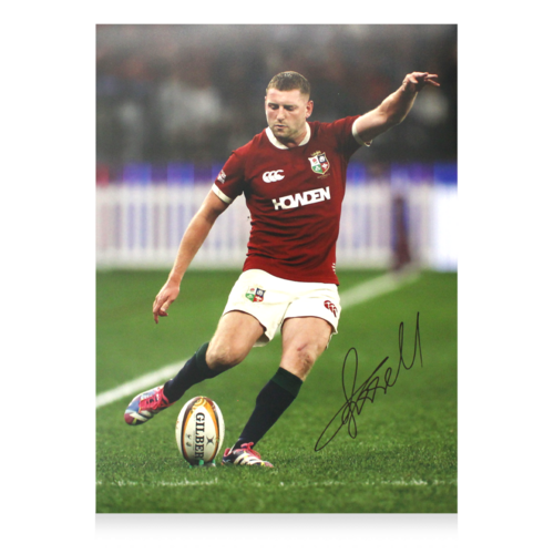 Icons Finn Russell gesigneerde British & Irish Lions foto
