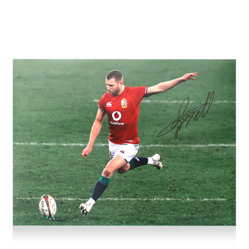 Icons Finn Russell gesigneerde British & Irish Lions foto 2021