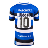 Icons Finn Russell gesigneerd Bath Rugby shirt 2025