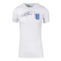 Icons Geoff Hurst gesigneerd Engeland shirt