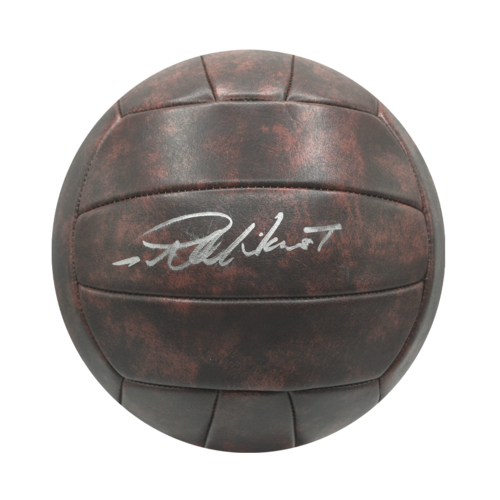 Icons Geoff Hurst gesigneerde voetbal