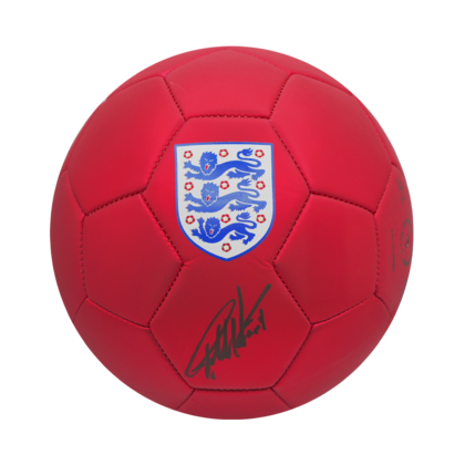Geoff Hurst gesigneerde voetbal