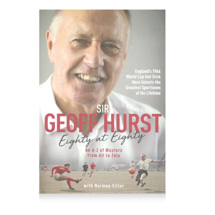Geoff Hurst gesigneerd boek
