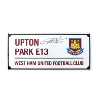 Icons Geoff Hurst gesigneerd memorabilia