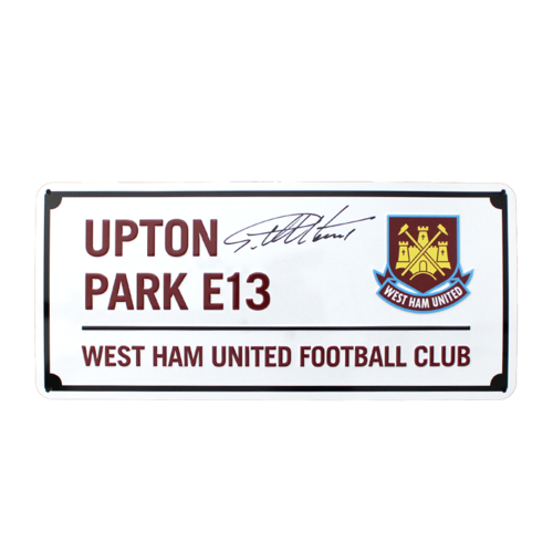 Icons Geoff Hurst gesigneerd memorabilia