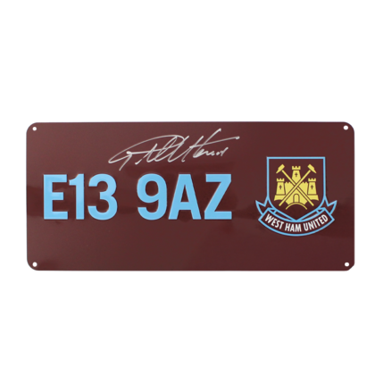 Geoff Hurst gesigneerd memorabilia