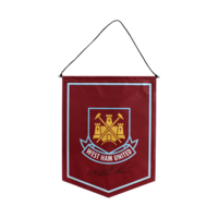 Icons Geoff Hurst gesigneerd vaantje