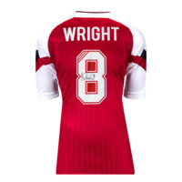 Icons Ian Wright gesigneerd Arsenal shirt 1992-93