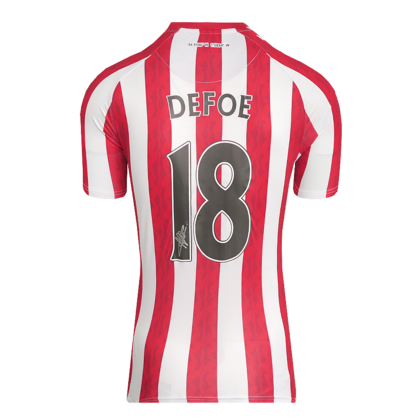 Jermain Defoe gesigneerd Sunderland shirt 2024-25