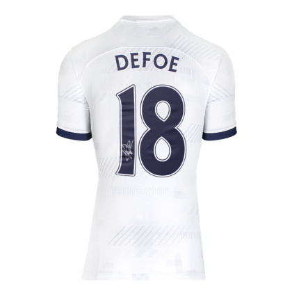 Jermain Defoe gesigneerd Tottenham Hotspur shirt 2023-24