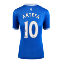 Icons Mikel Arteta gesigneerd Everton shirt 2023-24