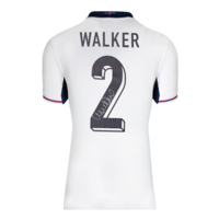 Icons Kyle Walker gesigneerd Engeland shirt 2024